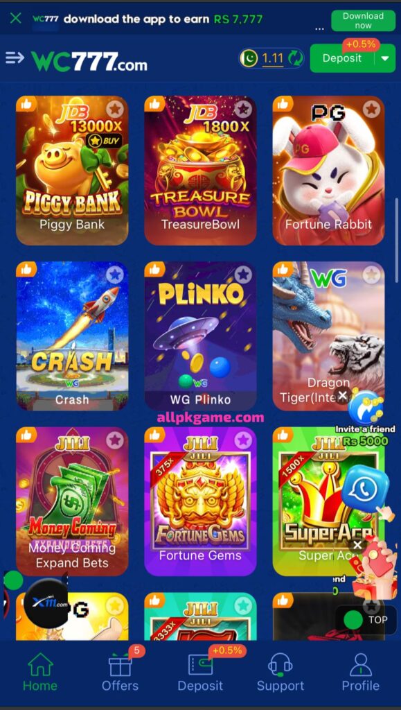 WC777 Game Best Game