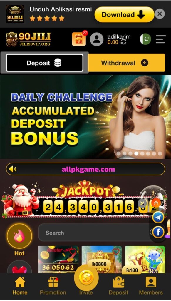 90 JILI Game Interface Screenshot