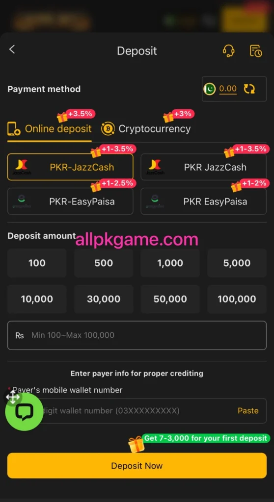 92PK. Bet Game Deposit