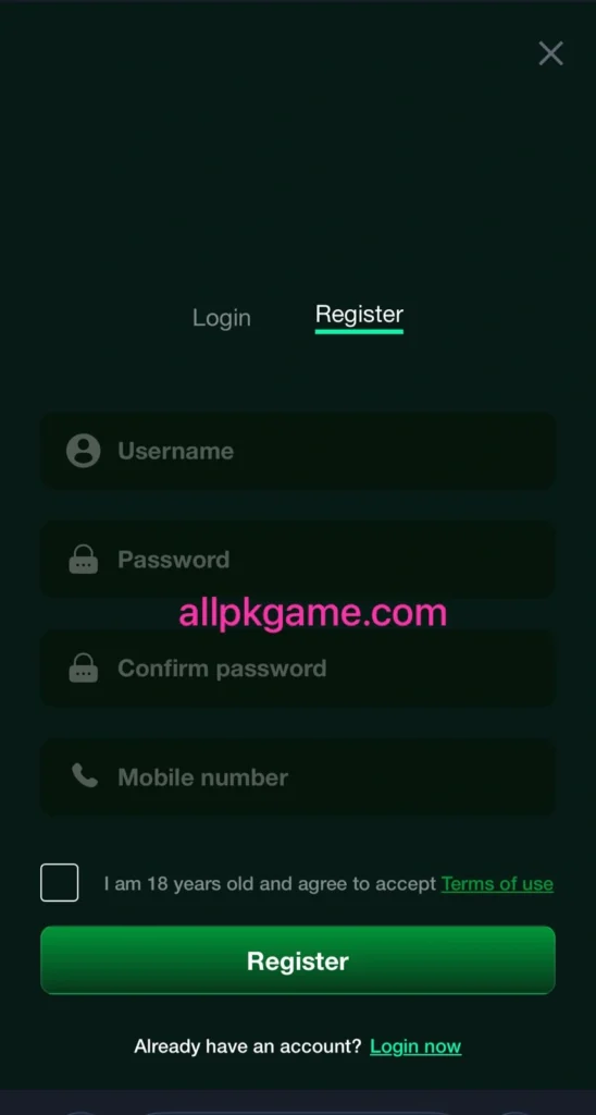 JJJPK Game Register